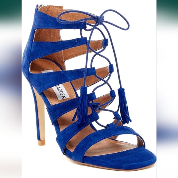 Steve Madden Shoes - Purple Suede Laced Sandal 👠